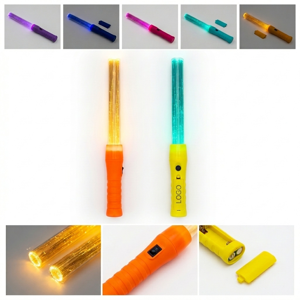 LED Fiber Optic Glow Stick for Parties, Shows, and Festive Gatherings