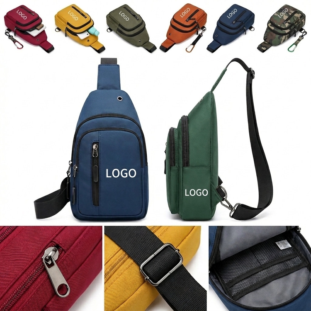Urban Commuter Crossbody Sling Bag for Hands-Free Travel