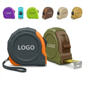 Multi-Color Wrist-Strap Retractable Tape Measure with Dual Scale (1m/39")
