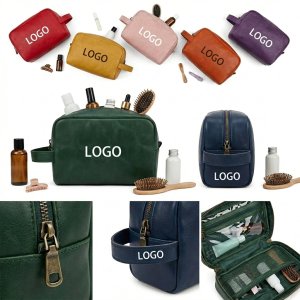 Compact Foldable Travel Toiletry Bag for Personal Care Essentials