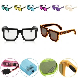 Customizable LED Party Glasses with Logo Imprint for Events