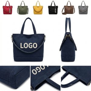 Eco-Friendly Canvas Tote Bag in Assorted Colors