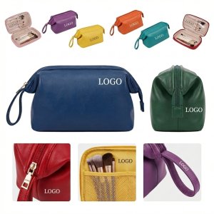 Versatile Single & Dual-Layer Cosmetic Organizer Pouch