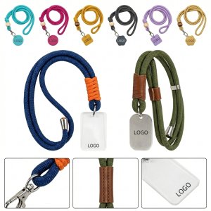 Secure Grip Universal Phone Lanyard with Sticky Pad Mount