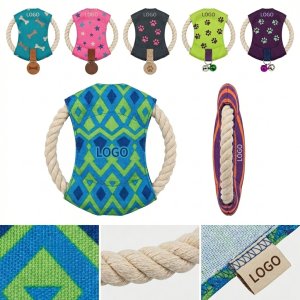 Durable Cotton Twist Interactive Fetch Toy for Pets