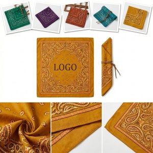 Versatile Square Bandana: Multi-Functional Outdoor Scarf & Head Wrap