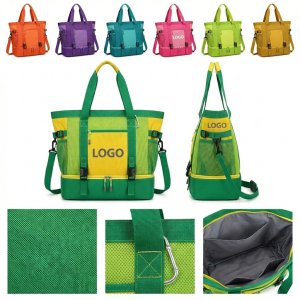 Breathable See-Through Water-Resistant Everyday Shoulder Bag