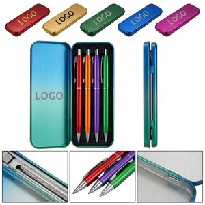Premium 9-Color Ballpoint Pen Set